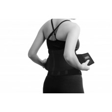 Пояс компрессионный MadMax MFA-277 Slimming belt Black/black L