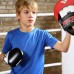 Боксерские перчатки RDX 4B Robo Kids Blue/Black 6 унций (капа в комплекте)