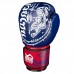 Боксерские перчатки Phantom Muay Thai Blue 12 унций (бинты в подарок)