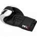 Боксерские перчатки RDX F4 Boxing Sparring Gloves Hook&Loop WHITE/BLACK 12 унций (капа в комплекте)