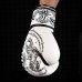 Боксерские перчатки Phantom Muay Thai White 16 унций (бинты в подарок)