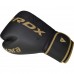 Боксерские перчатки RDX F6 Kara Matte Golden 16 унций (капа в комплекте)