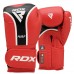 Боксерские перчатки RDX AURA PLUS T-17 Red/Black 12 унций (капа в комплекте)