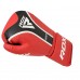 Боксерские перчатки RDX AURA PLUS T-17 Red/Black 12 унций (капа в комплекте)
