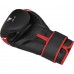 Боксерские перчатки RDX 4B Robo Kids Red/Black 6 унций (капа в комплекте)