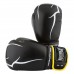 Боксерские перчатки PowerPlay 3018 Jaguar Черно-Желтые 14 унций