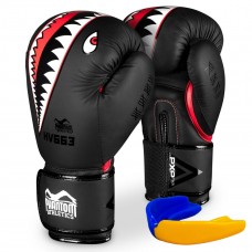 Боксерские перчатки Phantom Fight Squad Schwarz Black 16 унций