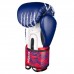 Боксерские перчатки Phantom Muay Thai Blue 12 унций (бинты в подарок)
