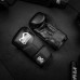 Боксерские перчатки Phantom RIOT Pro Black 16 унций (бинты в подарок)