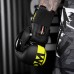 Боксерские перчатки Phantom APEX Elastic Neon Black/Yellow 12 унций (капа в подарок)