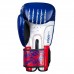 Боксерские перчатки Phantom Muay Thai Blue 12 унций (бинты в подарок)