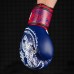Боксерские перчатки Phantom Muay Thai Blue 12 унций (бинты в подарок)