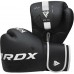 Боксерские перчатки RDX F6 Kara Matte White 16 унций (капа в комплекте)