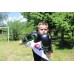 Боксерські рукавиці PowerPlay 3004 JR Classic Чорно-Зелені 8 унцій