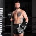 Боксерские перчатки Phantom Muay Thai Black 12 унций (бинты в подарок)