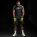 Боксерские перчатки Phantom APEX Elastic Neon Black/Yellow 16 унций