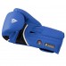 Боксерские перчатки RDX AURA PLUS T-17 Blue/Black 12 унций (капа в комплекте)
