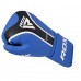 Боксерские перчатки RDX AURA PLUS T-17 Blue/Black 12 унций (капа в комплекте)