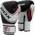 Боксерские перчатки RDX 4B Robo Kids White/Black 6 унций (капа в комплекте)