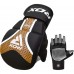 Перчатки для ММА RDX SHOOTER AURA PLUS T-17 Black Golden L (капа в комплекте)