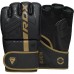 Перчатки ММА RDX F6 KARA Matte Golden XL (капа в комплекте)