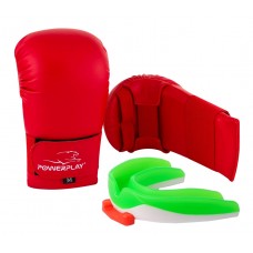 Перчатки для каратэ PowerPlay 3027 Красные L