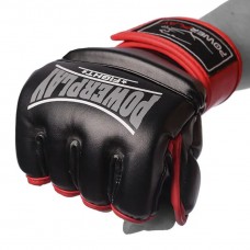 Перчатки MMA PowerPlay 3058 Черно-Красные L