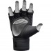 Рукавиці для ММА RDX F15 Noir Matte Black S (капа в комплекті)