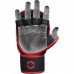 Перчатки ММА RDX F6 KARA Matte Red Plus L/XL (капа в комплекте)