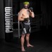 Боксерский шлем Phantom APEX Full Face Neon One Size Black/Yellow (капа в подарок)