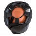 Боксерский шлем тренировочный PowerPlay 3067 с бампером PU+Amara Черный L