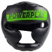 Боксерский шлем тренировочный PowerPlay 3048 Черно-Зеленый S