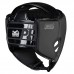 Боксерский шлем Phantom APEX Open Face Head Protection Black (капа в подарок)