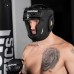 Боксерский шлем Phantom APEX Cage Black (капа в подарок)