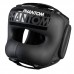 Боксерский шлем Phantom APEX Face Saver Black (капа в подарок)