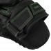 Лапы боксерские PowerPlay 3044 Pro Carbon Ultra Series Черно-Зеленые PU [пара]