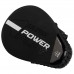 Лапы боксерские PowerPlay 3044 Pro Carbon Ultra Series Черно-Белые PU [пара]