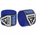 Бинты для бокса RDX WX Professional Boxing Hand Wraps Blue (4.5м.)