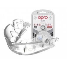 Капа OPRO Silver детская (возраст до 11) Clear (art.102503006)