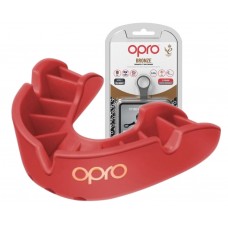Капа OPRO Bronze детская (возраст до 10) Red (art.102501003)