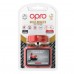 Капа OPRO Gold Braces под брекеты взрослая (возраст 11+) Red/Pearl (art.102506003)