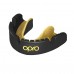Капа OPRO Gold Braces под брекеты взрослая (возраст 11+) Blackl/Gold (art.102506001)