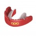 Капа OPRO Gold Braces под брекеты взрослая (возраст 11+) Red/Pearl (art.102506003)