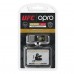 Капа OPRO Gold Braces под брекеты взрослая (возраст 11+) Blackl/Silver(art.102518001)