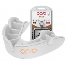 Капа боксерская OPRO Bronze While (art.002184006)