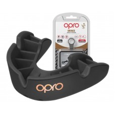 Капа боксерская OPRO Bronze Black (art.002184001)
