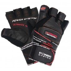 Рукавички для фітнесу Power System PS-2810 Ultimate Motivation Black Red Line XL