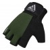 Перчатки для фитнеса RDX W1 Half Army Green Plus M