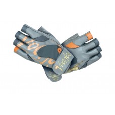 Перчатки для фитнеса MadMax MFG-921 Voodoo Light grey/orange M