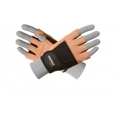 Перчатки для фитнеса MadMax MFG-444 Fitness Brown S